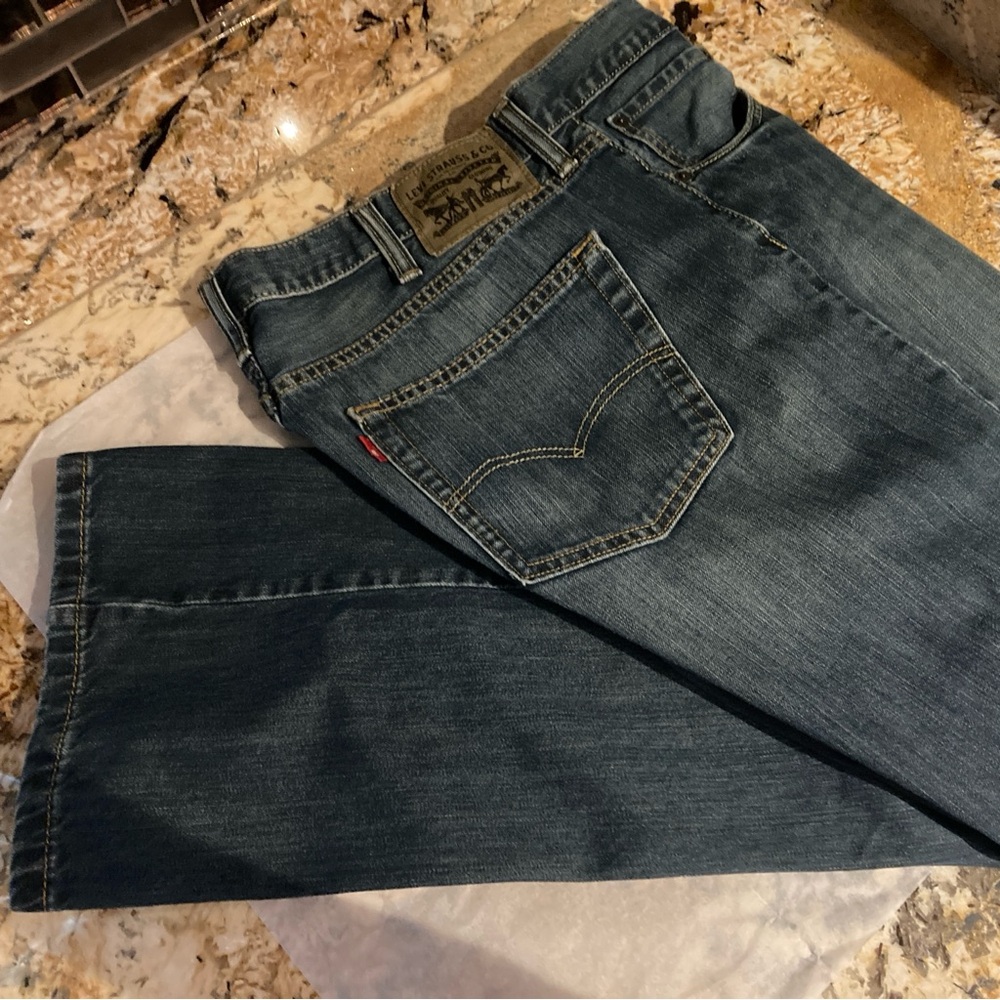 Levi's Strauss & Co Classic Straight Blue Jeans Men